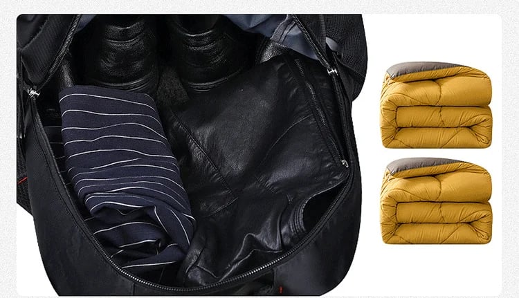 TravelPlus™ - Sac à dos en nylon imperméable 60L